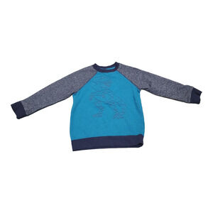 Gymboree Embroidered Dinosaur Crew Neck Sweatshirt 5T